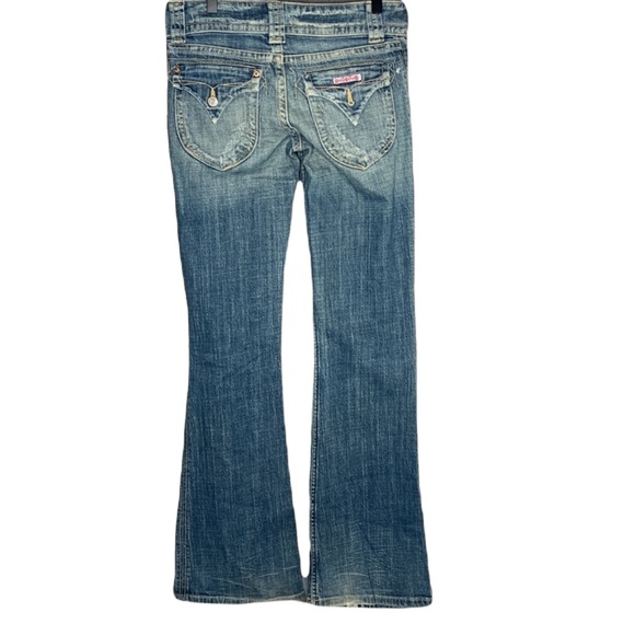 Hudsons | Distressed Blue Boot Cut Jeans | Size 27 - Picture 3 of 9